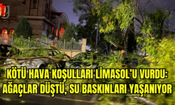 Limasol’da Kasırga Alarmı: İtfaiye ve Belediye Ekipleri Saha da!