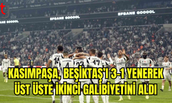 Kasımpaşa, Beşiktaş’ı 3-1 Yenerek Üst Üste İkinci Galibiyetini Aldı