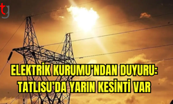 Tatlısu’da Yarın Planlı Elektrik Kesintisi Yapılacak