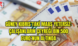 Güney Kıbrıs’taki Maaş Artışı Yetersiz: Çalışanların Çeyreği 1500 Euro’nun Altında