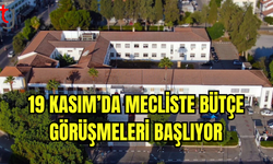 19 Kasım’da Mecliste Bütçe Görüşmeleri Başlıyor