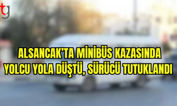 Alsancak’ta Minibüs Kazasında Yolcu Yola Düştü, Sürücü Tutuklandı