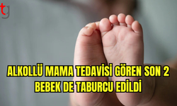 Alkollü Mama Tedavisi Gören Son 2 Bebek de Taburcu Edildi