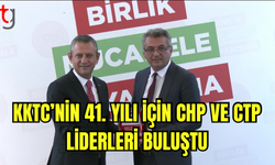 CHP Lideri Özel’den CTP Genel Başkanı Erhürman’a Ziyaret