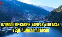 Uzungöl Çevresindeki Kaçak Yapılar Yıkılacak, Yeşil Alanlar Artacak