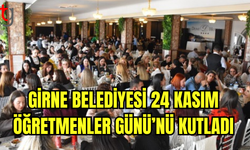 Girne Belediyesi 24 Kasım Öğretmenler Günü’nü Kutladı