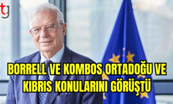 Borrell, Güney Lefkoşa’da Rum Dışişleri Bakanı Kombos ile Görüştü