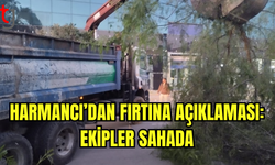 Harmancı’dan Fırtına Açıklaması: Ekipler Sahada