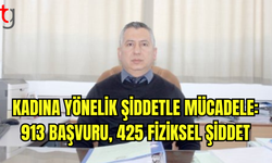 Kadına Yönelik Şiddetle Mücadele: 913 Başvuru, 425 Fiziksel Şiddet