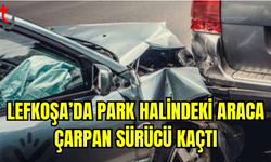 Lefkoşa’da Trafik Kazasında Sürücü Olay Yerinden Kaçtı