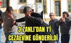 3 zanlıdan 1'i cezaevine gönderildi