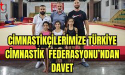 Cimnastikçilerimize, Türkiye Cimnastik Federasyonu’ndan davet