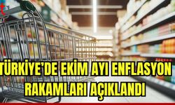 Türkiye'de Ekim ayı enflasyon rakamları açıklandı