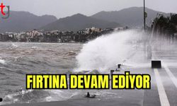 Fırtına devam ediyor