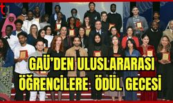 GAÜ'den uluslararası öğrencilere ödül gecesi