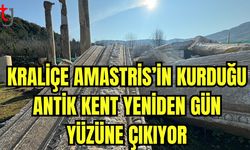 Kraliçe Amastris'in kurduğu antik kent yeniden gün yüzüne çıkıyor