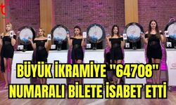 Büyük ikramiye "64708" numaralı bilete isabet etti