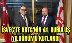 İsveç'te KKTC'nin 41. Kuruluş yıldönümü kutlandı