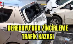 Dereboyu'nda zincirleme trafik kazası