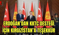 Erdoğan'dan KKTC desteği için Kıgızistan'a teşekkür