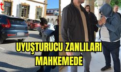 Uyuşturucu zanlıları mahkemede