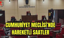 Cumhuriyet Meclisi'nde hareketli saatler