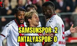 Samsunspor 2-0 Antalyaspor