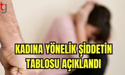 Kadına yönelik şiddetin tablosu açıklandı