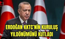 Erdoğan KKTC'nin 41. kuruluş yıldönümünü kutladı