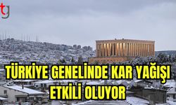 Türkiye genelinde kar yağışı etkili oluyor