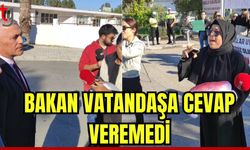 Bakan vatandaşa cevap veremedi