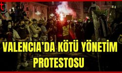 Valencia'da kötü yönetim protestosu