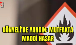 Gönyeli’de Yangın: Mutfakta Maddi Hasar