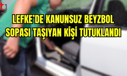 Lefke’de Trafik Kontrolünde Kanunsuz Alet Bulundu