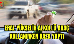 Güzelyurt’ta Alkollü Sürücü Ağaçlara Çarptı