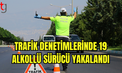 Trafik Denetimlerinde 19 Alkollü Sürücü Yakalandı