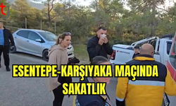 Esentepe-Karşıyaka Maçında Sakatlık