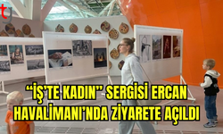 “İş’te Kadın” Fotoğraf Sergisi Ercan Havalimanı’nda Açıldı