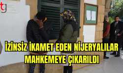 İzinsiz İkamet Eden Nijeryalılar Mahkemeye Çıkarıldı