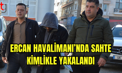 Ercan Havalimanı’nda Sahte Kimlikle Yakalandı