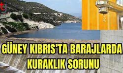 Güney Kıbrıs'ta barajlarda kuraklık sorunu