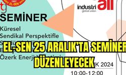 EL-SEN  25 Aralık'ta seminer düzenleyecek