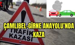 Çamlıbel-Girne Anayolu'nda kaza