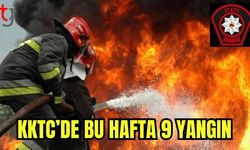 KKTC’de bu hafta 9 yangın