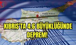 Kıbrıs'ta 4.6 büyüklüğünde deprem!