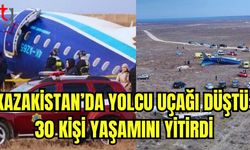 Kazakistan'da yolcu uçağı düştü: 30 kişi yaşamını yitirdi