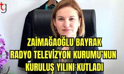 Zaimağaoğlu Bayrak Radyo ve Televizyon Kurumu'nun kuruluş yılını kutladı