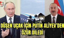 Düşen uçak için Putin Aliyev'den özür diledi