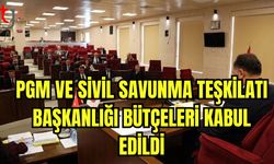 PGM ve Sivil Savunma Teşkilatı bütçeleri kabul edildi