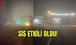 Sis etkili oldu!